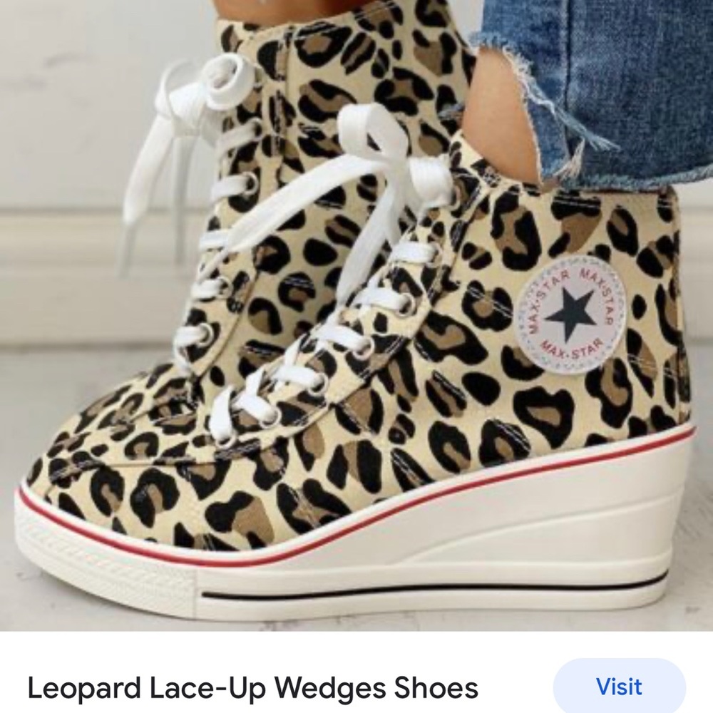 Lace up Wedge Shoes!🦒